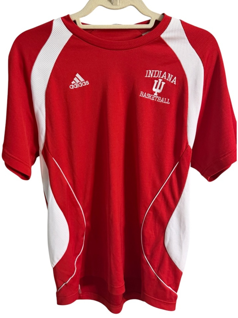 adidas Indiana University‎ Hoosiers Basketball Jersey. Size L short sleeve